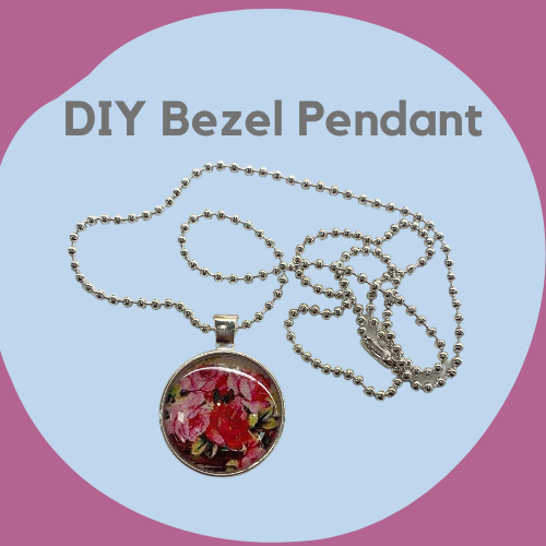 A picture of a bezel pendant.