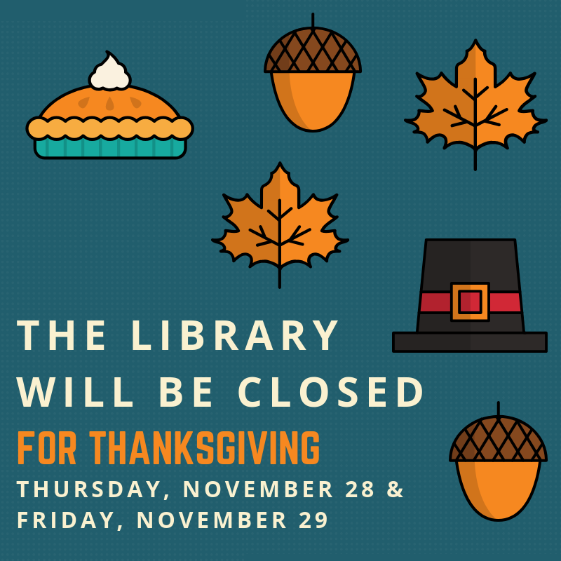 library closed nov 28 29