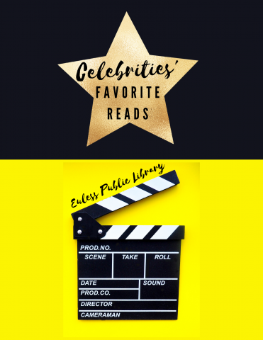 A picture of a gold star and a movie clapperboard